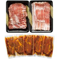 サニーフーズ イベリコ豚しゃぶしゃぶ肉と味噌漬け SD-240 1セット（直送品）