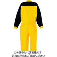 クレヒフク 綿100％ツートンツナギ服 グレー 4L 211-20-4L 1枚（直送品）