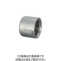 エスコ Rc1・1/2” キャップ(ステンレス製) EA469AJ-315A 1セット(4個)（直送品）