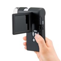 エスコ x20ーx300 デジタル顕微鏡(液晶画面付) EA756ZB-35 1台（直送品）
