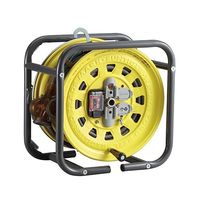 エスコ AC125V/15A/27+3m コードリール(漏電遮断器/アース) EA815BF-55 1台（直送品）