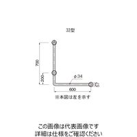 杉田エース 愛ぼうくん 32型 7060 左 AW 453905 1個（直送品）