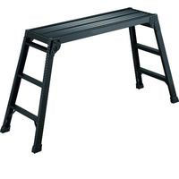 長谷川工業 ハセガワ アルミ製 足場台 ブラック DRXB-1075A 1台 211-5973（直送品）