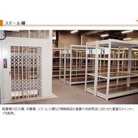 エスコ 875x600x1800mm/120kg/6段 スチール棚 EA976AC-90B 1台(1個)（直送品）