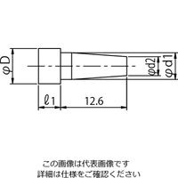 岩田製作所 ワッシャープラグC HDCS51ーP 1セット(40個:10個×4ケース)（直送品）