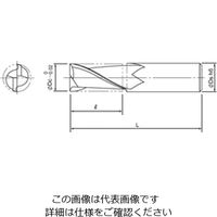 ダイジェット工業 DZコートソリッドワンカットエンドミル DZーOCEL2形 DZーOCEL2095 1個（直送品）