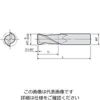 ダイジェット工業 ソリッドワンカットエンドミル OCFS2ーL形 OCFS2ー250L 1個（直送品）