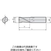 ダイジェット工業 ソリッドエクストラロングエンドミル EXLーE2形 EXLーE2ー17X100 1個（直送品）