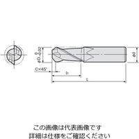 ダイジェット工業 コーナC面付きエンドミル SEDーC形 SEDー2080ーC1.5 1個（直送品）
