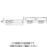 ダイジェット工業 アルミ加工用ラフィングエンドミル(レギュラ刃長) ALーOCRS形 ALーOCRS3040ー4 1個（直送品）