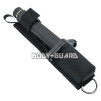 エスエスボディーガード 警棒　ホワイトウルフ　4140カスタムスチール　21インチ　鍔付き　ブラック【全日本防犯グッズ協会推（直送品）