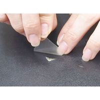 KAWAGUCHI 合皮用 補修シート 8×12cm 半透明 93-399 1セット(4個)