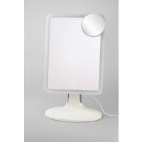 ヤマムラ LEDライトメイクアップミラー 10倍拡大鏡 YBM-1808 1セット(16個)