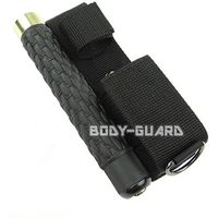 エスエスボディーガード 警棒　ホワイトウルフ　スチール　16インチ　ラバー　金メッキ WW-16K 1本（直送品）