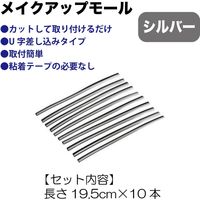 ブレイス メイクアップモールシルバー BM-624 1セット（直送品）