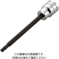 エスコ 1/2”DRx5mm [BallーHex]ロングビットソケット EA618RW-405 1セット(4個)（直送品）