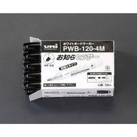 エスコ [赤] ホワイトボードマーカー(10本) EA765MJ-56 1セット(50本:10本×5箱)（直送品）