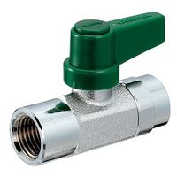 エスコ Rc3/8” ミニボールバルブ EA425AJ-24 1セット(5個)（直送品）