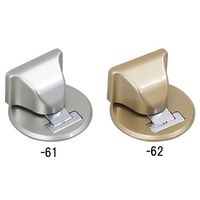 エスコ ドアストッパー(マグネット付/ゴールド) EA951FA-62 1セット(5個)（直送品）