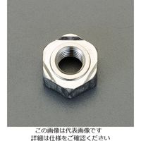 エスコ M8 溶接六角ナット(パイロット有/ステンレス/10個) EA949LW-108 1セット(100個:10個×10袋)（直送品）