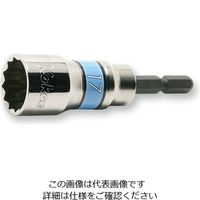 エスコ 10mm 電ドルソケット(ショート) EA612AB-110 1セット(5個)（直送品）