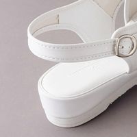 エスコ M/22.5ー23.0cm オフィスサンダル(レディース) EA910SL-2 1セット(3足)（直送品）