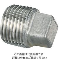 エスコ R 1/2” プラグ(ステンレス製) EA469AL-304A 1セット(15個)（直送品）