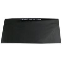 エスコ 50x105mm [#11]溶接用遮光プレート EA800PW-11 1セット(15個)（直送品）