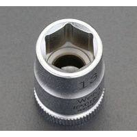 エスコ 3/8”DRx21mm ソケット(ZYKLOP) EA617AK-21A 1セット(10個)（直送品）