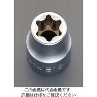 エスコ 3/8”DR/E16 TORXソケット(E型) EA618JV-216 1セット(10個)（直送品）