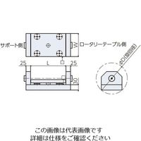 ナベヤ ゆりかごセット オフセット仕様(Qロックタイプ) YTO200ー300QAS1 1個（直送品）
