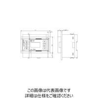 三菱電機 ECOMONITORLIGHT用 盤面取付用アタッチメント EMU4ーPAT 1個（直送品）