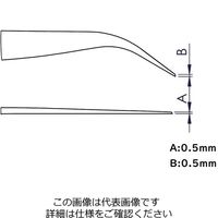 IDEAL-TEK カーボンファイバーピンセット 先端交換チップ IDー7CPT 1セット(2セット)（直送品）