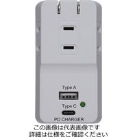 因幡電機産業 USB PD対応AC充電器 JUT-32ACW 1セット(2個)（直送品）