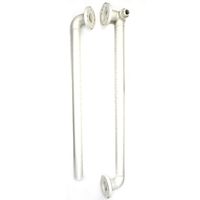 和気産業 ぬくもり手すり浴室用 ディンプルタイプ L型 32φ×600×600mm 32B60L 1セット（直送品）