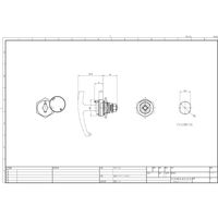 内外電機 取り外しハンドル PHー52 1セット(6個)（直送品）