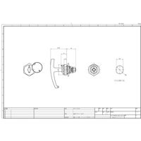 内外電機 取り外しハンドル PHー5220 1セット(5個)（直送品）