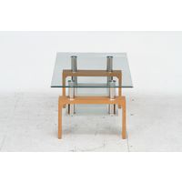 不二貿易 フォーカス センターテーブル 幅1000×奥行600×高さ450mm ナチュラル 88420 1台（直送品）