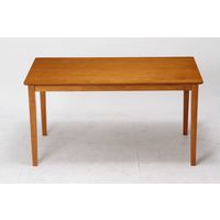 不二貿易 スノア ダイニングテーブル 幅1200×奥行750×高さ700mm ライトブラウン 96847 1台（直送品）