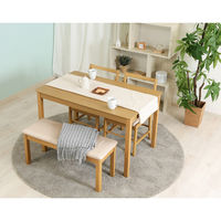 不二貿易 モルト ダイニングテーブル 幅1200×奥行750×高さ720mm 98814 1台（直送品）