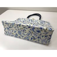 ミントン　ハードウィック　マイバッグ（ヨコ型）　ブルー JL1186A_B 1個 川島織物セルコン（直送品）