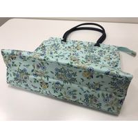 ミントン　ハドンホール　ロビン　マイバッグ（ヨコ型）　ブルーグリーン JL1251_BG 1個 川島織物セルコン（直送品）