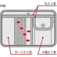 クツワ CB2つ折りウォレット PUMA(プーマ)青 960PMBL 1個（直送品）