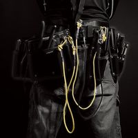 フジ矢 布製セーフティコードスリム FSC-3S-BK 1本