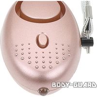 エスエスボディーガード ライト付き防犯ブザー L002 ピンクゴールド LIBUZEG01-PIGL 1個