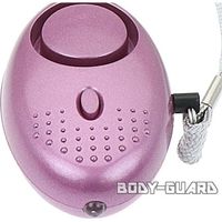 エスエスボディーガード ライト付き防犯ブザー L002 パープル LIBUZEG01-PP 1個