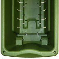 リッチェル コロ付ベランダ菜園プランター50型 グリーン 4973655827512 1個（直送品）