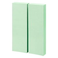 コクヨ タックメモ 付箋 75×25mm メ-1003N-G 1セット（20冊：2冊入×10パック）