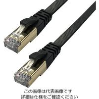 リーダーメディアテクノ 高速フラットLANケーブル category7 5m L-LNC5 1個 4-1783-04