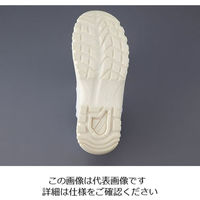 アズワン アズピュアクリーン安全ブーツ(ファスナー付き・ロングタイプ) 27.0cm TCBS-LN 1足 1-2269-49